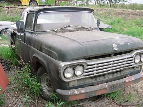 1960 F100 ford parts #9
