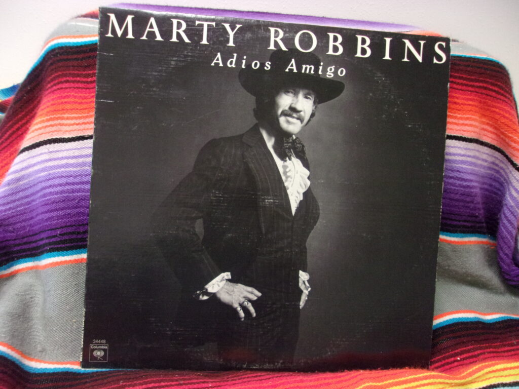 Marty Robbins – Adios Amigo LP, Vinyl 1977 Columbia – 34448