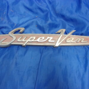 Ford Van Super Van Emblem