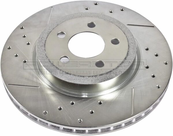 Power Stop AR8359XL Power Stop Extreme Performance Drilled And Slotted Brake Rotors Front Left Power Stop Extreme Performance Drilled And Slotted Brake Rotors