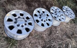 OEM GMC Sierra HD 18" Polished Aluminum Wheels