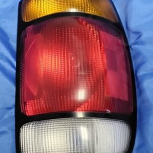 1991-1994 Ford Explorer Left Driver Side OEM Taillight Assembly Front View Amber Red Clear