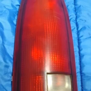 1988-1998 Chevy GMC CK Truck Driver Side Left Tail Light Lens OEM 16506361 Front View
