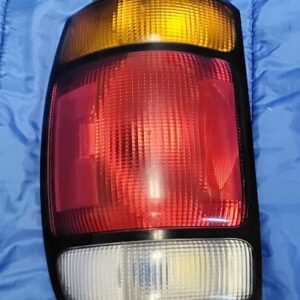 1995-1997 Ford Ranger Left LH Driver Tail Light Assembly Amber Red Clear Lens OEM F57B-13B505-A Front View