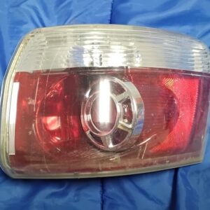 OEM 2007-2012 GMC Acadia passenger side right tail light assembly front lens view