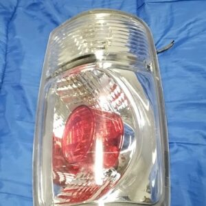Front view of 1997-2002 Ford Expedition driver side Euro clear chrome tail light assembly