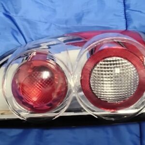 Front view of 1997-2004 Dodge Dakota passenger side RH Euro clear chrome tail light